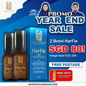 HARFIE - 2 KOTAK (2 x 30ml) - (CALL FIRST BEFORE DELIVERY)