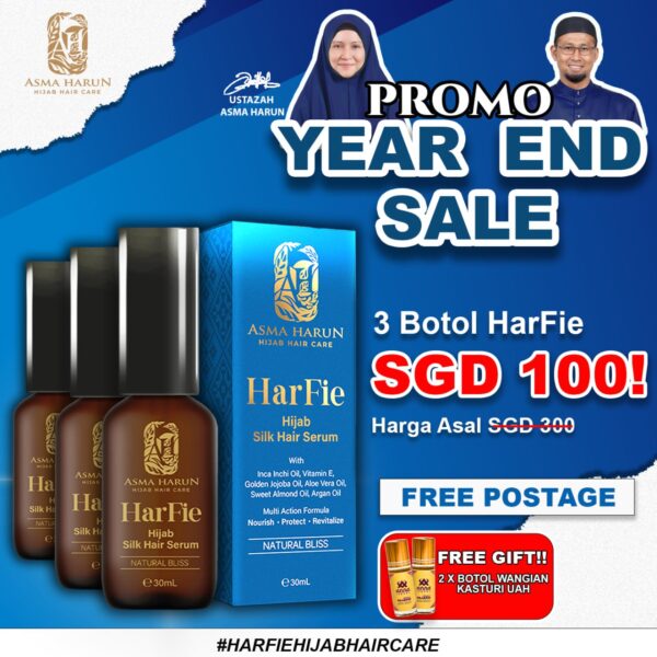 HARFIE - 3 KOTAK (3 x 30ml) - (CALL FIRST BEFORE DELIVERY)