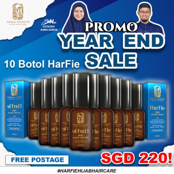 HARFIE Agent- 10 KOTAK (10 x 30ml) - (CALL FIRST BEFORE DELIVERY)